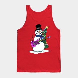 Snowmman Rock Tank Top